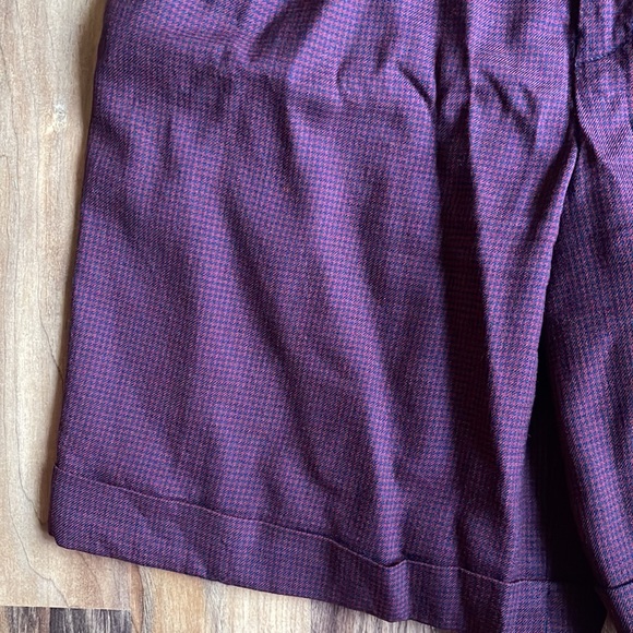 Vintage Carroll Reed Checkered Shorts - Picture 2 of 8